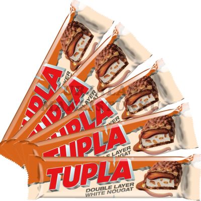 Cloetta Tupla Double Layer White Nougat suklaapatukka 48g x 5kpl