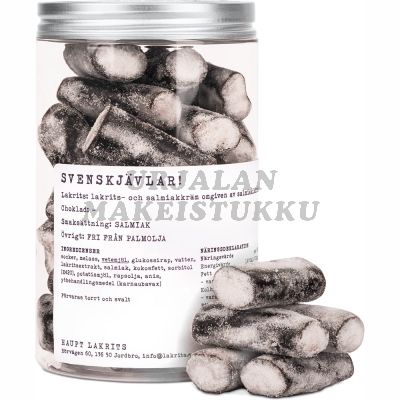 Haupt Lakrits Svenskjävlar pirun suolainen lakritsi 250g