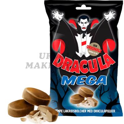 Dracula Mega salmiakki 90g