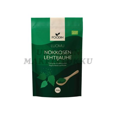 Foodin Luomu Nokkosen Lehtijauhe 150g