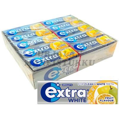 Extra White Sweet Fruit sokeriton purukumi 14g x 30kpl
