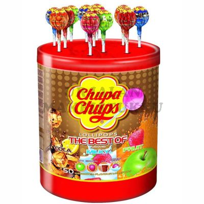 Chupa Chups The Best of Lollipops tikkarit 50kpl