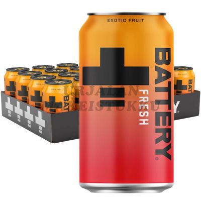 Battery Fresh energiajuoma 330ml x 24-pack
