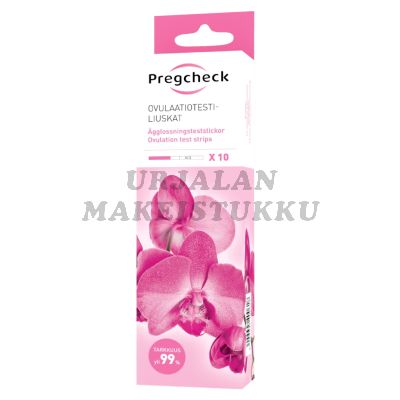 Pregcheck ovulaatiotestiliuskat 10kpl