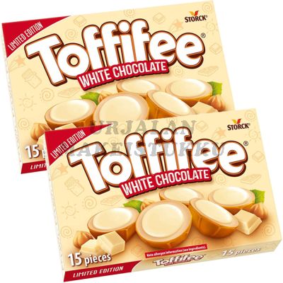 Toffifee White Choco valkosuklaa 125g x 2-pack