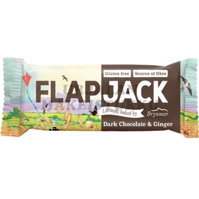 Flapjack Dark Chocolate & Ginger välipalapatukka 80g