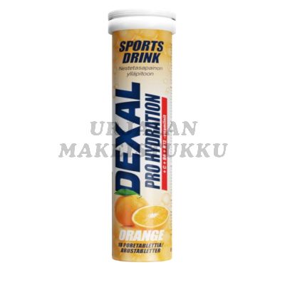 Dexal Pro Hydration Appelsiini poretabletti 18 tabl