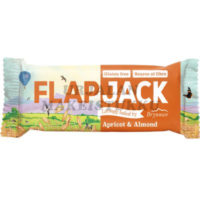 Flapjack Apricot & Almond välipalapatukka 80g