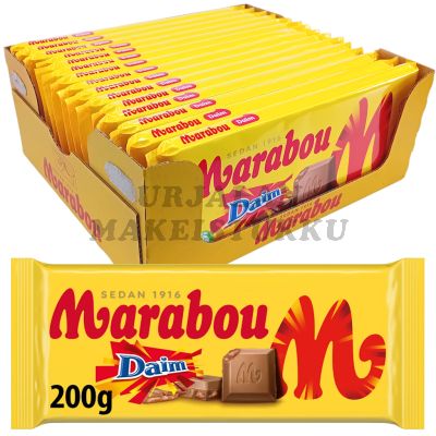 Marabou Daim suklaalevy 200g x 15kpl