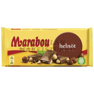 Marabou Helnöt Hasselpähkinä suklaalevy 200g