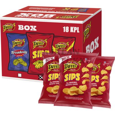 Taffel Sips Poimu perunalastu 60g x 18kpl