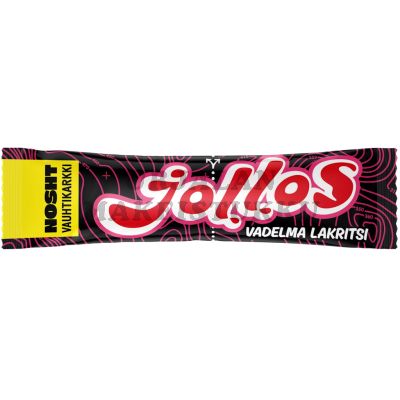 Nosht Jollos Vauhtikarkki Vadelma Lakritsi 52g