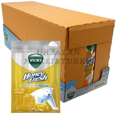 Vicks Honey Fresh kurkkupastilli 72g x 20kpl