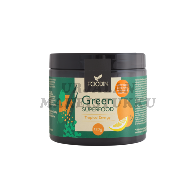 Foodin Green Superfood Tropical Energy 120g