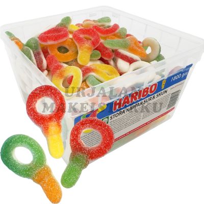 Haribo Kirpeä Jättitutti 1,8kg