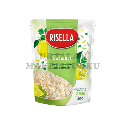 Risella Basmati Lime ja Korianteri valmisriisi 200g