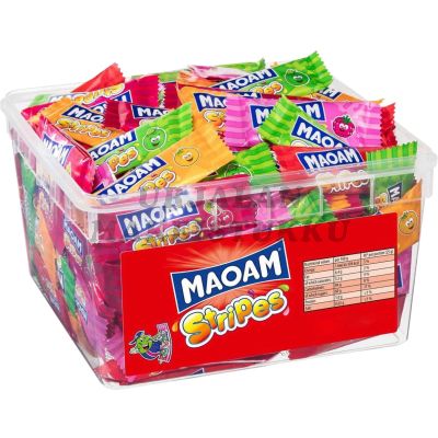Haribo Maoam Stripes Hedelmätoffeet 1,05kg