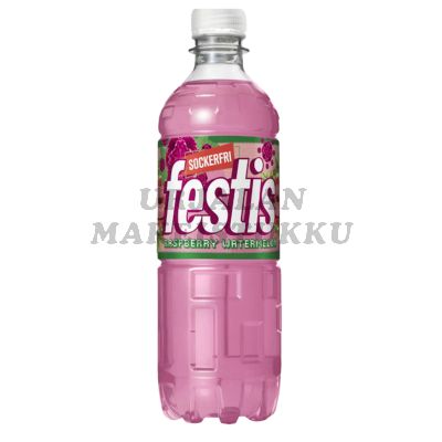 Festis Vadelma Vesimeloni Zero hedelmäjuoma 500ml