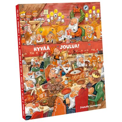 Mauri Kunnas suklaajoulukalenteri 65g