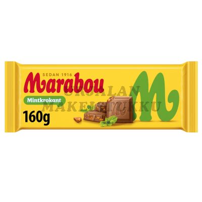 Marabou Mintkrokant suklaalevy 160g