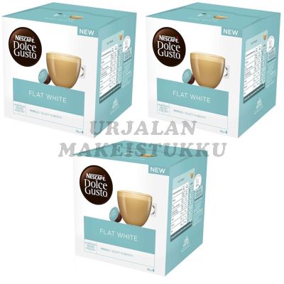Dolce Gusto Flat White kahvikapseli 16kaps x 3-PACK