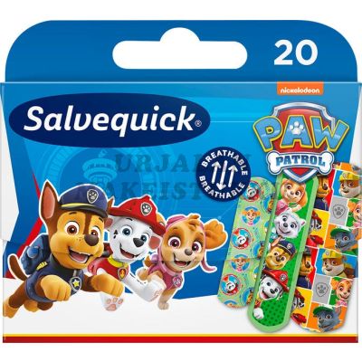 Salvequick Lastenlaastari Paw Patrol 20 kpl