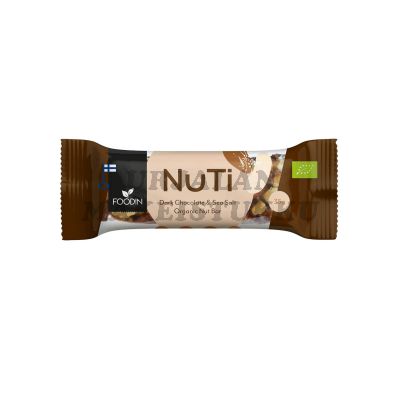 Foodin Nuti Dark Chocolate & Sea Salt 35g