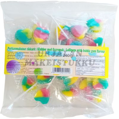 Purkanmakuiset tikkarit 240g