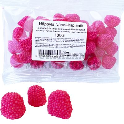 Näppylä Nänni-implantit 100g