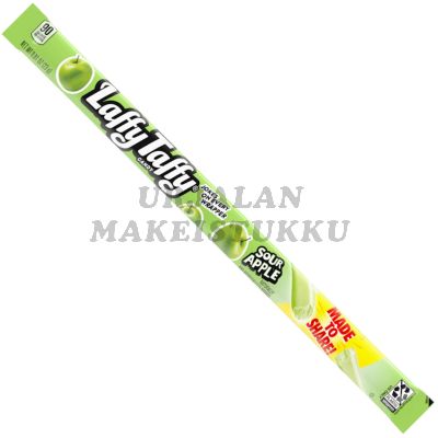 Laffy Taffy Sour Apple Rope pehmeä ja venyvä toffeekarkki 23g