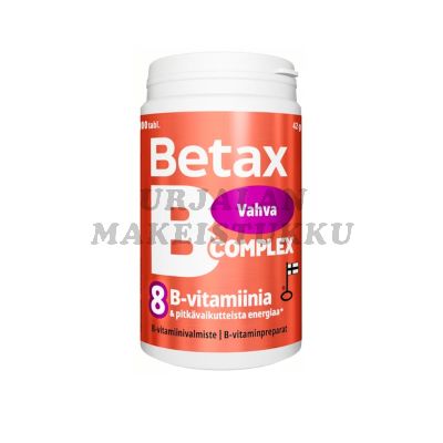 Betax B-Complex pitkävaikutteinen vahva 100tabl