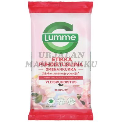 Lumme Omenankukka Etikkapuhdistusliina 30kpl