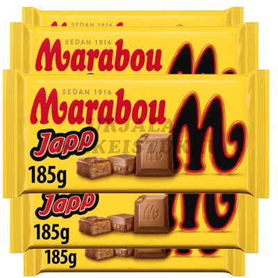 Marabou Japp suklaalevy 185g x 5kpl