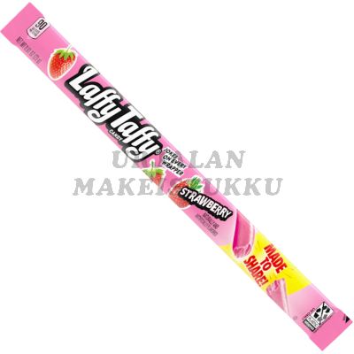 Laffy Taffy Sour Strawberry Rope pehmeä ja venyvä toffeekarkki 23g