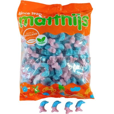 Matthijs Veggie Bubblegum Dolphins Delfiinit 1kg