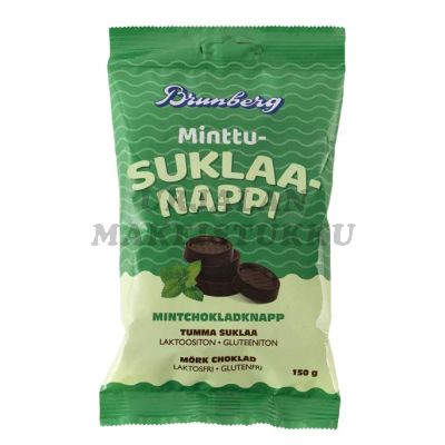 Brunberg Minttusuklaanappi 150g