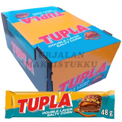 Cloetta Tupla Double Layer Salty Corn suklaapatukka 48g x 42kpl