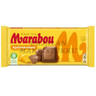 Marabou Apelsin Krokant suklaalevy 200g
