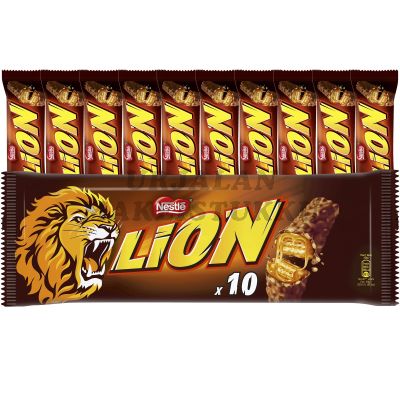 Nestle Lion suklaapatukka 10-pack