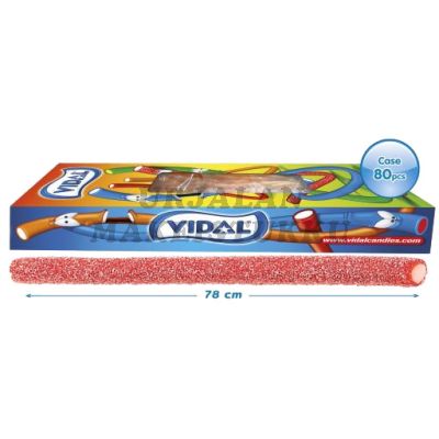 Vidal Metrilaku Kirpeä Mansikka 78cm x 80kpl