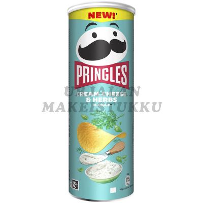 Pringles Cream Cheese Herbs perunalastu 165g