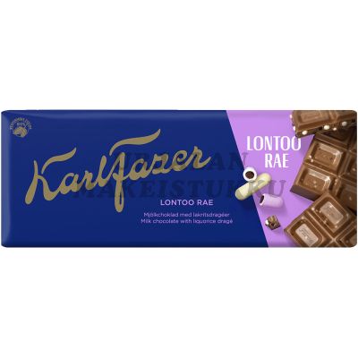 Karl Fazer Lontoo Rae maitosuklaalevy 180g