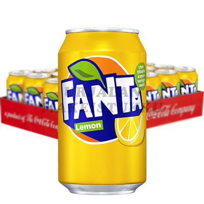 Fanta Lemon virvoitusjuoma 330ml x 24kpl