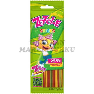 Zozole Sticks Hedelmänmakuisia makeisia 75g
