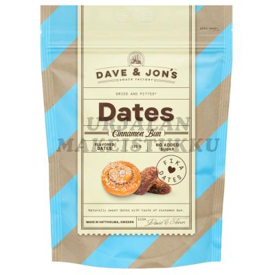 Dave & Jons Kanelipulla karkkitaatelit 125g