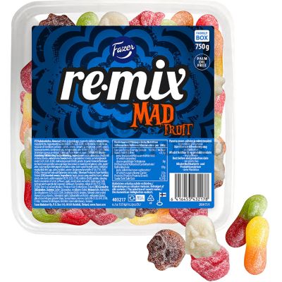 Fazer Remix Mad Fruit Mix 750g