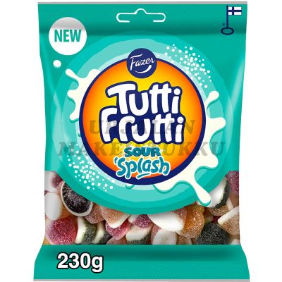 Fazer Tutti Frutti Sour Splash Mix 230g