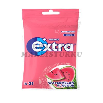 Extra Watermelon sokeriton purukumi 29g