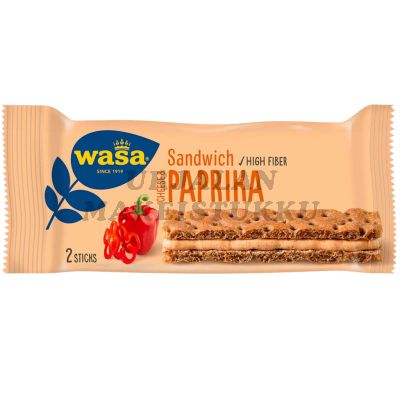 Wasa Sandwich Tuorejuusto Paprika välipalapatukka 37g