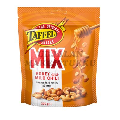 Taffel Pähkinäsekoitus Mix Honey-Mild Chili 200g